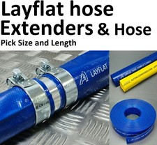 Layflat Hose Discharge Irrigation Lay Flat Joiner Included Extender Kit Join UP