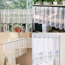 Vintage Embroidered Lace Half