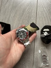 Bapex Type 1 Watch By A Bathing Ape “Coke” Rare