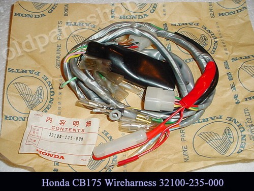 Honda cb175 cl175 - cl175, wireharness