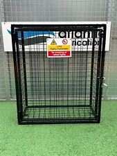 2 x Propane 19kg Gas cylinder bottle storage with base - 870h x 750w x 380d