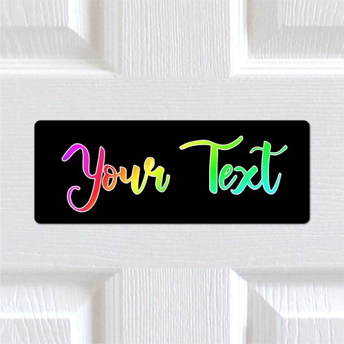 Personalised any name text - personalised, name,