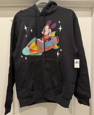 Disney World Mickey Mouse Play In The Park Astro Orbiter Rocket Hoodie - Adult S