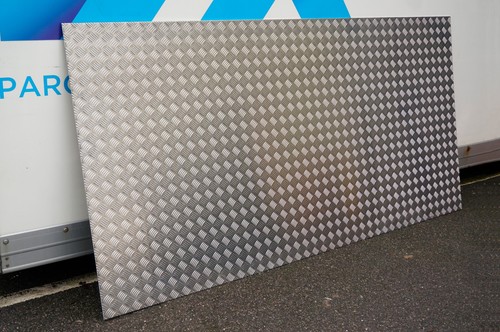 Aluminium chequer plate 2500mm - plate,