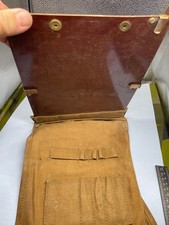 Original WW2 British Army 37 Pattern Map Case in Canvas