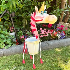 Unicorn Planter Garden Metal