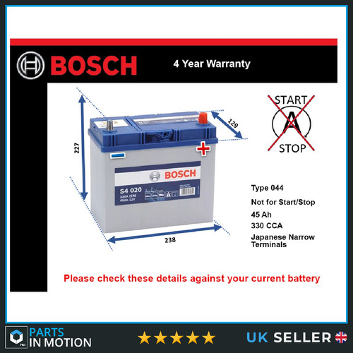 Battery fits mazda mx5 mk4 - fits, nd