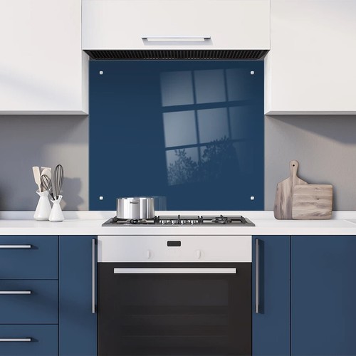 Coloured glass splashback - splashback, with