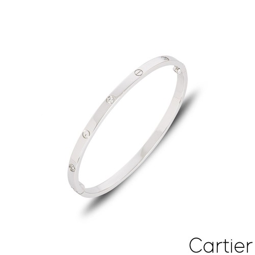 Cartier white gold diamond - cartier, 6