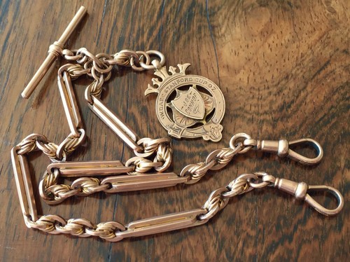 Antique 9ct rose - rose, fancy