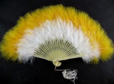 Vintage Feather Hand Held Fan