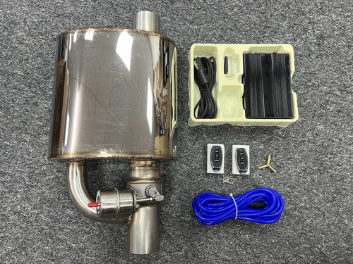Single exhaust muffler - exhaust, valve