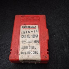 RIDGID 1/2" - 3/4" BSPT Alloy
