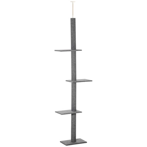 Pawhut 260cm floor ceiling - to,