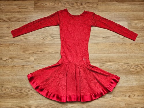 Red juvenile ballroom - red,