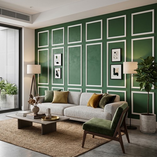Pre cut wall - molding,