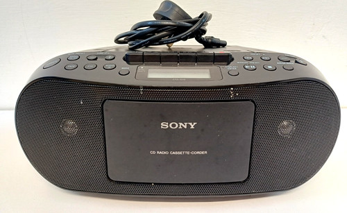 Sony cfd s50 cassette radio - cd,