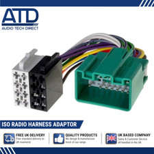 ISO Radio Adaptor For Volvo C30 C70 S40 S80 V50 Wiring Harness CT20VL02 Green VO