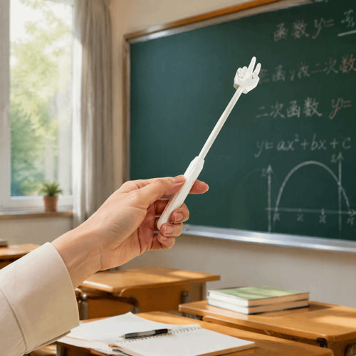 Teacher point stick whiteboard - point,