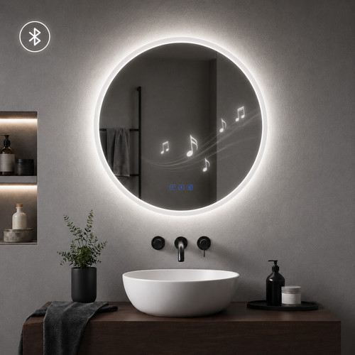 Bluetooth led bathroom - led, mirror
