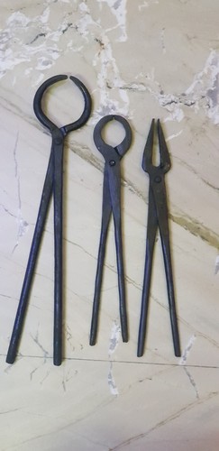 Blacksmith tongs set - of, |