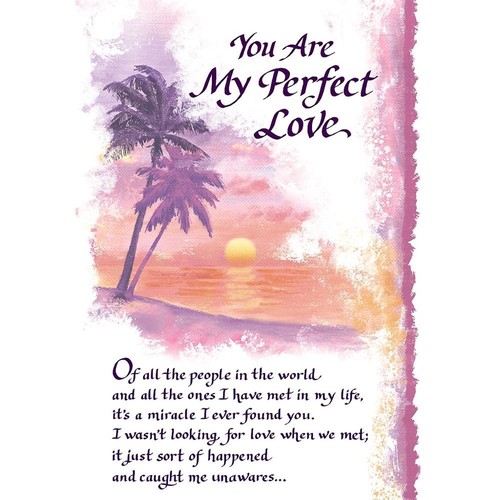 You are perfect love - you,