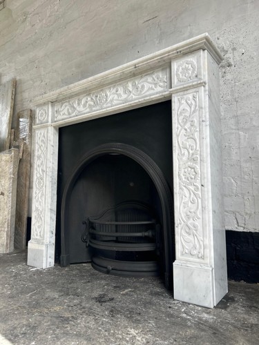Marble fire surround for - fire,