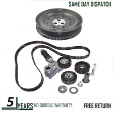 CRANKSHAFT PULLEY BELT TENSIONER KIT FORD MONDEO MK3 TURNIER TRANSIT, 2.0 TDCi
