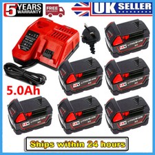 5.0AH For Milwaukee 18V Battery Lithium-Ion 48-11-1860