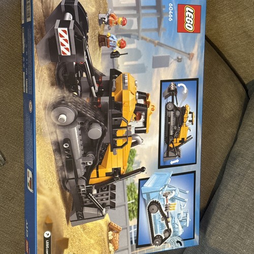Lego city yellow - yellow, bulldozer