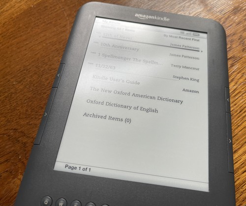 Amazon kindle keyboard 3rd - amazon,