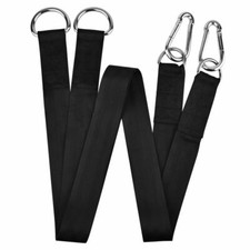 5ft Extra Long Tree Swing Hanging Straps Kit Holds 2000 lbs with Safer Lock Snap