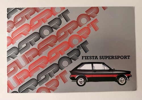 Ford fiesta supersport - ford,