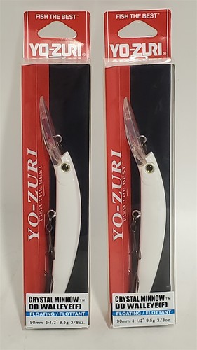 Two zuri crystal minnow - two, yo-zuri
