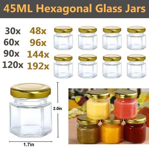 45ml hexagon glass - hexagon,