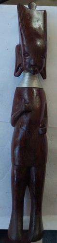 Vintage hand carved wooden - hand-carved,