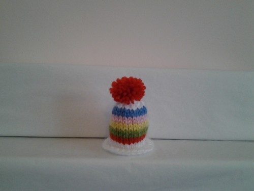 Multi colour hand knitted - multi,