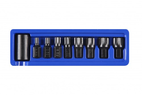 9pc impact spline bit socket - 9pc,