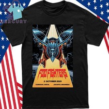 Foo Fighters Oct 2 2025 Carnaval Ancol Jakarta Indonesia Tour T-Shirt