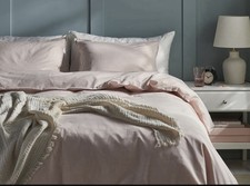 Ikea Pink/stripe Duvet&2 Pillowcase,size(200x200/50x80cm)