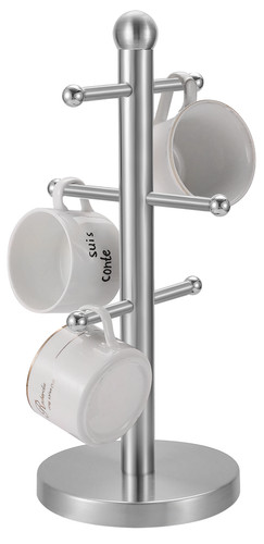 Stainless steel mug tree - stainless, stand