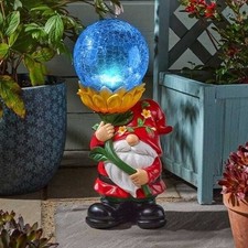 Solar led garden ornament - led,