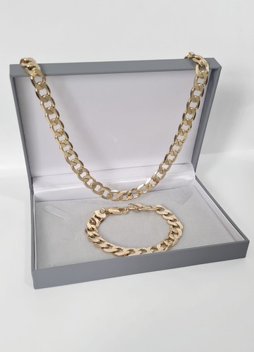 Mens 9ct gold 10mm - gold,