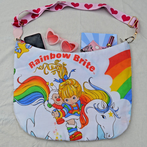 Handmade unique rainbow brite - rainbow,