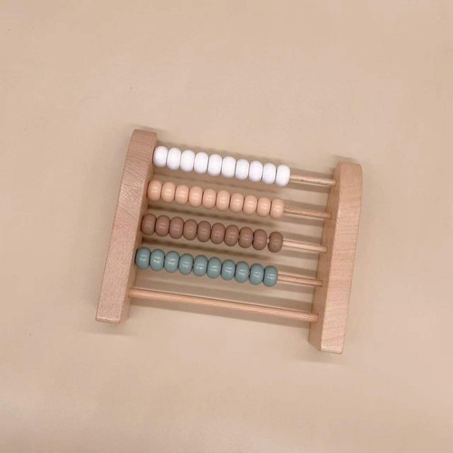 Wooden bead abacus - wooden, counting