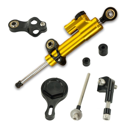 Steering damper with - damper,