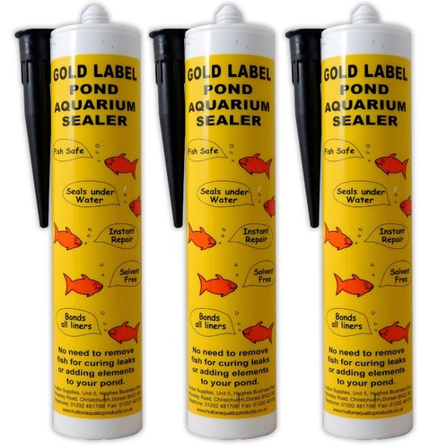 Gold label black underwater - label,