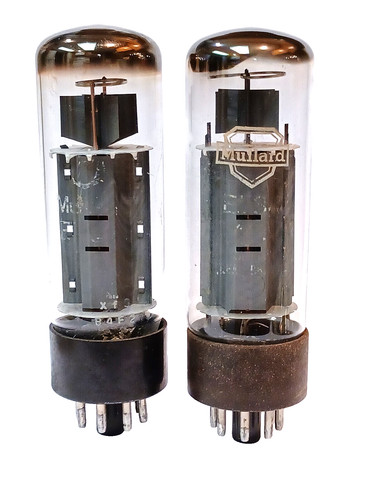 Pair tested vintage mullard - tested,