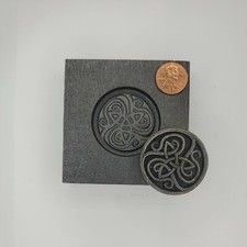 Tri 3D Graphite Ingot Mold Gold Silver Copper Tin Melting Casting Refining