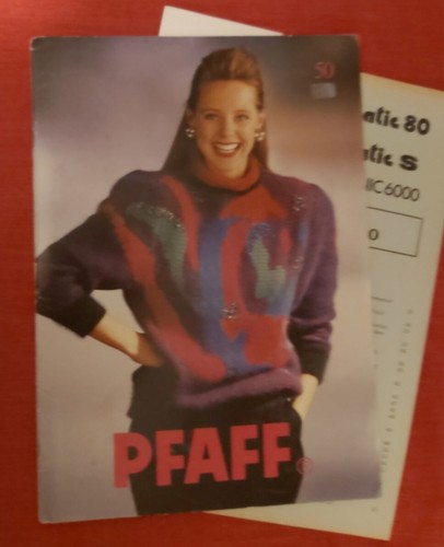 Pfaff booklet with pattern - 50,